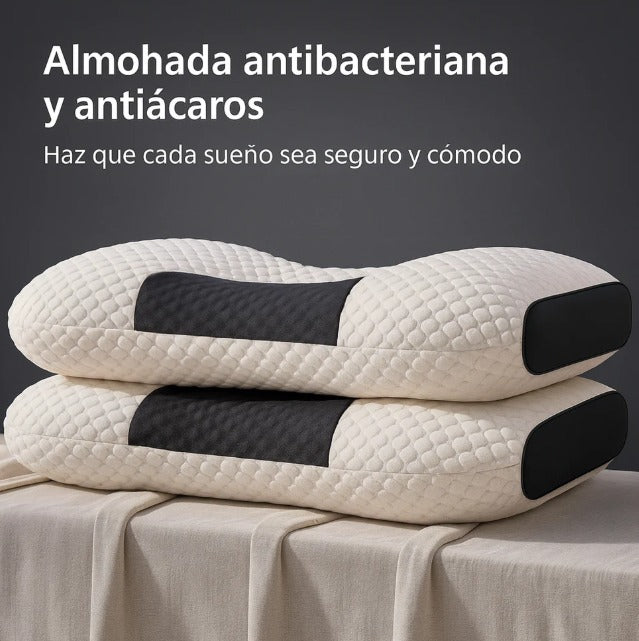 Almohada de punto ergonómica 3D